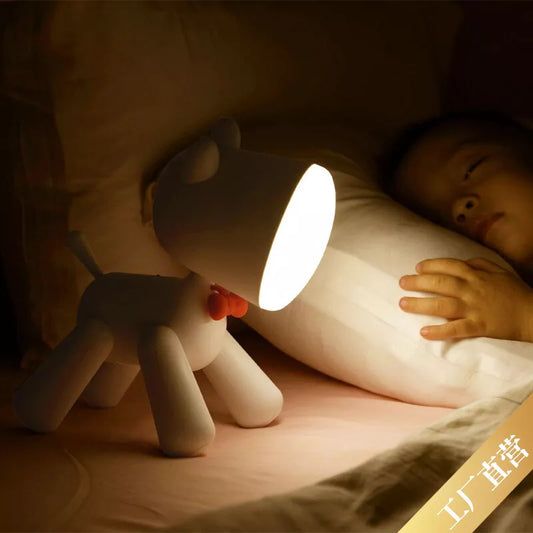 Animal LED Night Light Cute Puppy Shape Lamp