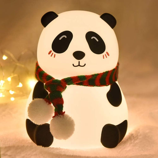 Panda Silicone Color Changing Night Lamp