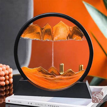 3D Mountain Pattern Sand Decoration Craft for Home Decoration (Available in Three Colors)