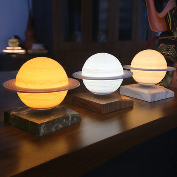 Floating Saturn Lamp