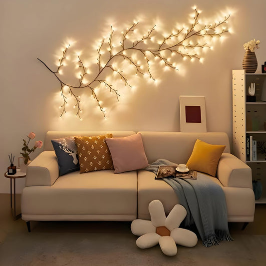 Tree Wall Light with Adjustable Branch